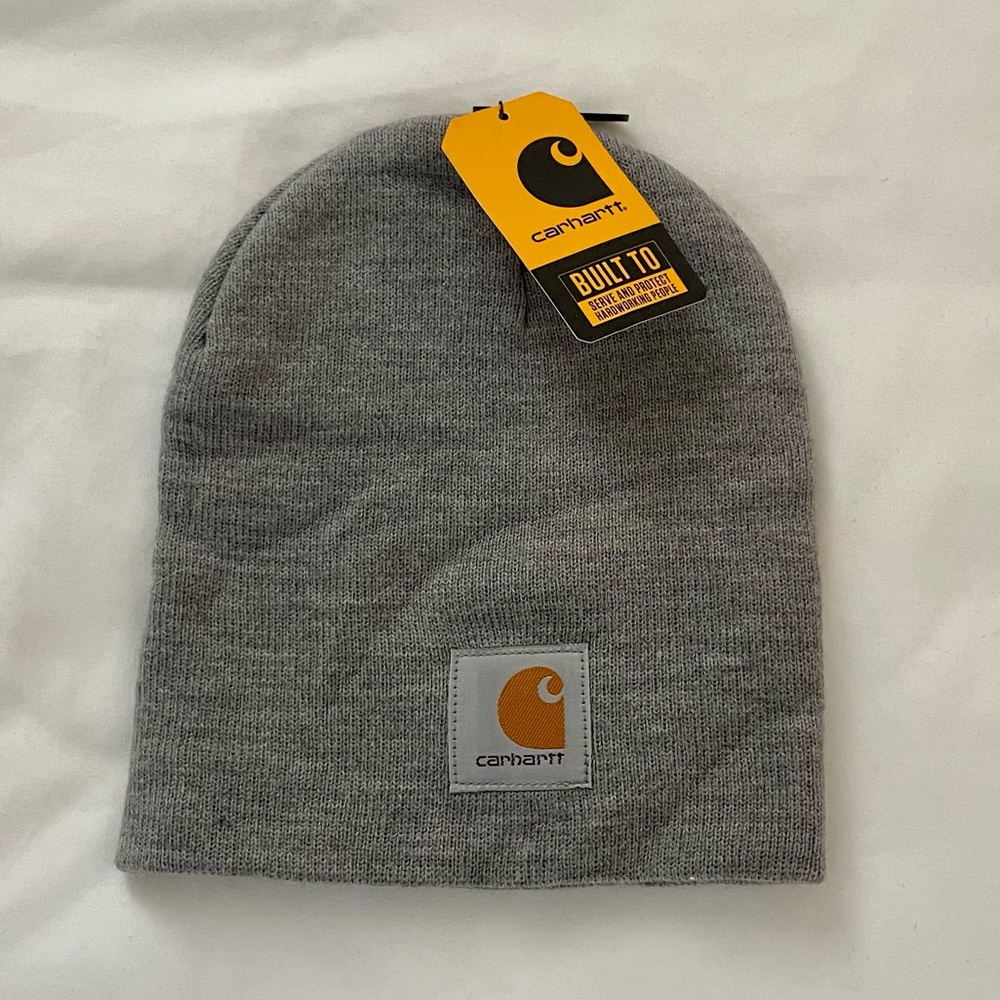 Light Grey Carhartt Hat Beanie